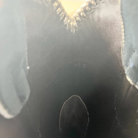 Lane RODEO HOUSTON Mens Cowboy Boots Size 11.5B Brown Leather Western Blunt Toe - Picture 11 of 13